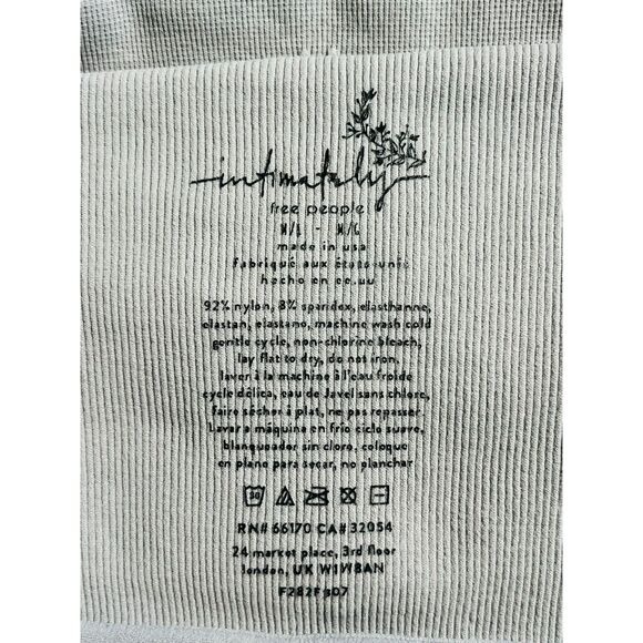 Intimately Free People Honey Textured Strapless Bandeau Seamless Tube Top M/L - Picture 4 of 7